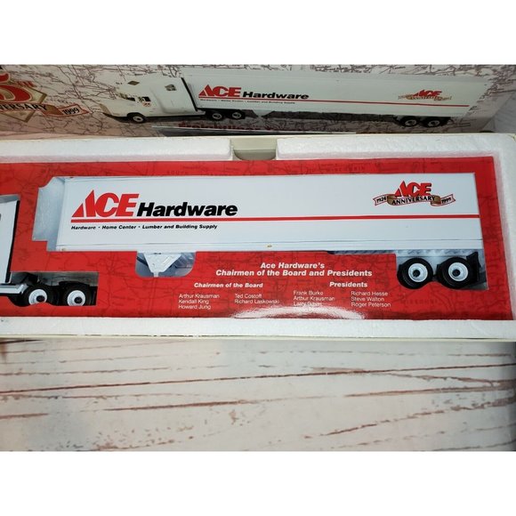 Vintage 1999 Ace Hardware 75th Anniversary Freightliner Tractor w/ 48' Trailer - Picture 11 of 12